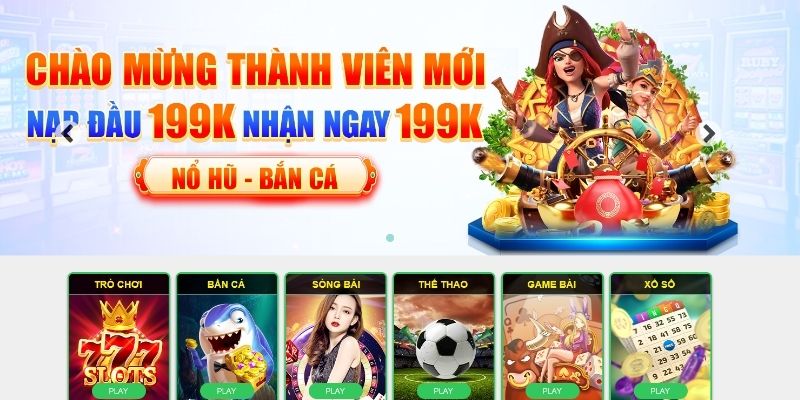 Thưởng nạp đầu hấp dẫn, gia tăng cơ hội thắng Thưởng nạp đầu hấp dẫn, gia tăng cơ hội thắng